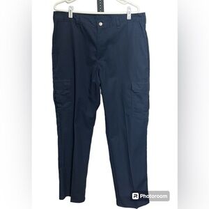 NWOT Dickies Blue Industrial Cargo Pants Sz 36 X32